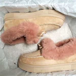 Women's Journee Collection midnight slippers